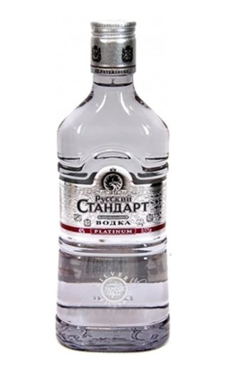 фото водка Russian Standard Platinum 0,375 л