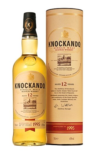 KNOCKANDO 12年 700ml 1993年製 Купить виски Knockando 12 years 0.7 л – цена 5440 руб Нокэндо 12