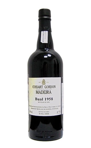 Мадера Madeira Wine Company Cossart Gordon Bual Vintage 1958 0,75 л