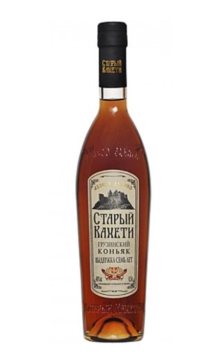 Старый Кахети 7 лет 0.5 л фото коньяк Old Kakheti 7 Years 0,5 л