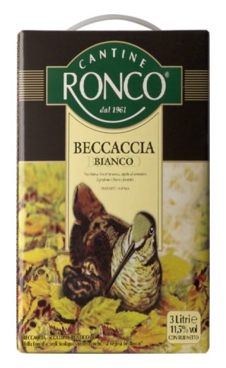 Группо Чевико Бекаччиа Бьянка 3 л фото вино Cevico Gruppo Becaccia Bianco 3 л