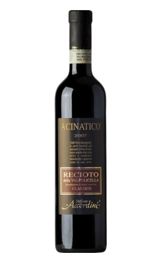 фото вино Stefano Accordini Recioto della Valpolicella Classico Acinatico 2008 0,5 л