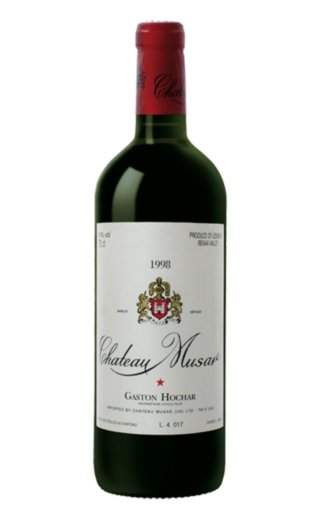 Шато Мусар Красное Сухое 1998 0.75 л фото вино Chateau Musar 1998 0,75 л