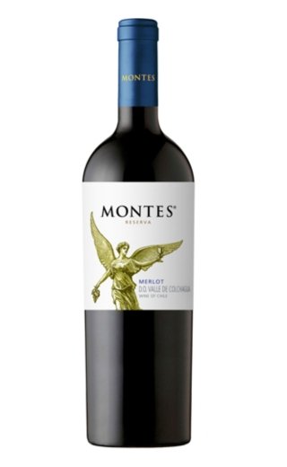 Монтес Мерло Резерв 2013 0.75 л фото вино Montes Merlot Reserve 2013 0,75 л