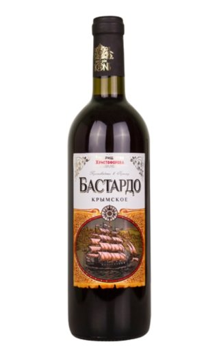 Товарищество Христофорова Бастардо Крымское 0.75 л фото вино Partnership Khristoforova Bastardo Krymskoe 0,75 л
