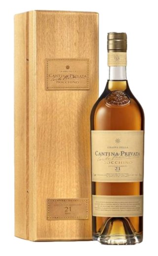 Кантина Привата Боккино 21 лет 0.7 л фото граппа Cantina Privata Bocchino 21 anni 0,7 л