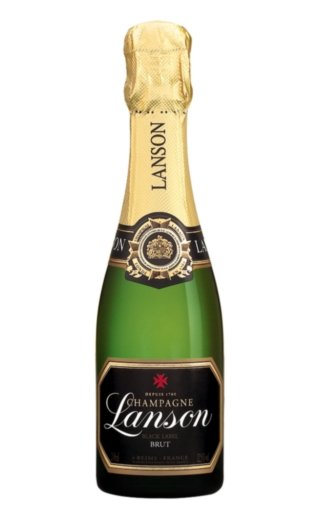 Лансон Блэк Лейбл Брют 0.2 л фото шампанское Lanson Black Label Brut 0,2 л