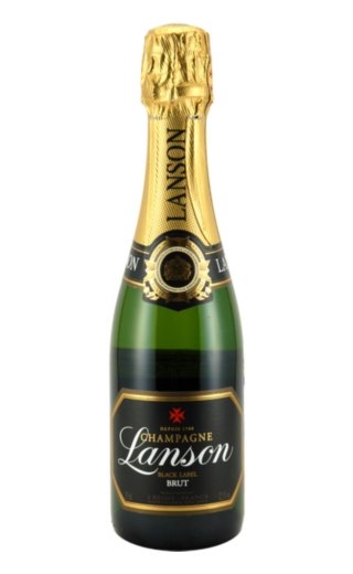 Лансон Блэк Лейбл Брют 0.375 л фото шампанское Lanson Black Label Brut 0,375 л