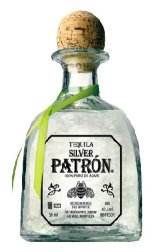 фото текила Patron Silver 0,05 л
