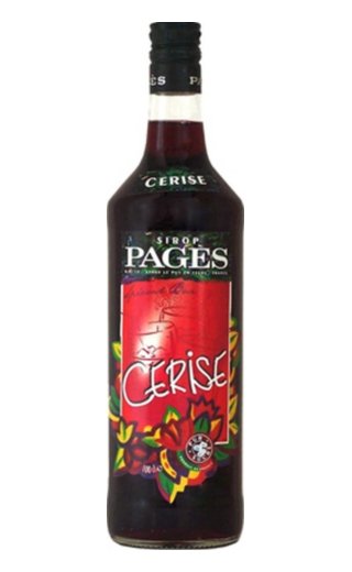 Сироп Пажес Вишня 1 л фото сироп Sirop Pages Cerise 1 л