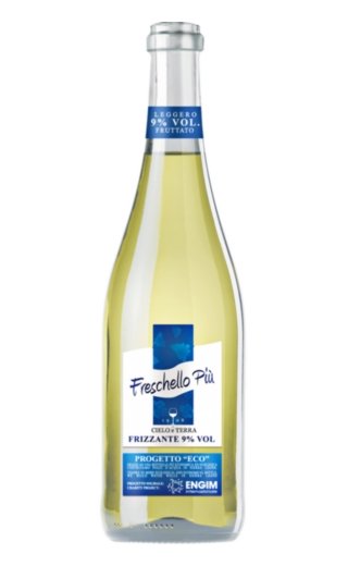Фрескелло Пью Белое сухое 0.75 л фото игристое вино Freschello VdT Piu 0,75 л