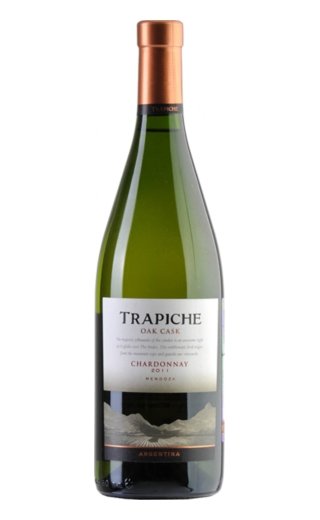 Трапиче Оак Каск Шардоне Мендоса 2011 0.75 л фото вино Oak Cask Chardonnay Trapiche 2011 0,75 л