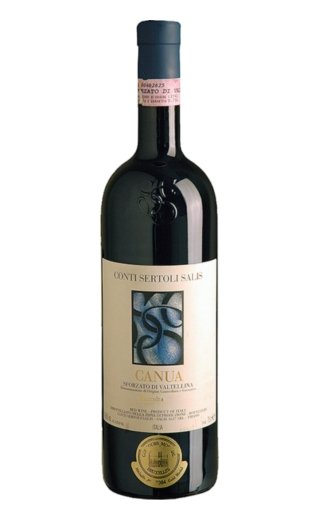 Конти Сертоли Салис Сфорцато ди Вальтеллина Кануа 2004 0.75 л фото вино Conti Sertoli Salis Sforzato di Valtellina DOCG Canua 2004 0,75 л