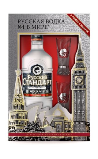Русский Стандарт 0.75 л фото водка Russian Standard Original 0,75 л
