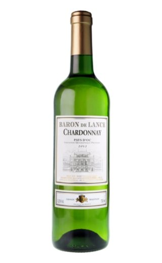 Вино Baron de Lance Chardonnay Vin de Pays d'Oc 2014 0,75 л