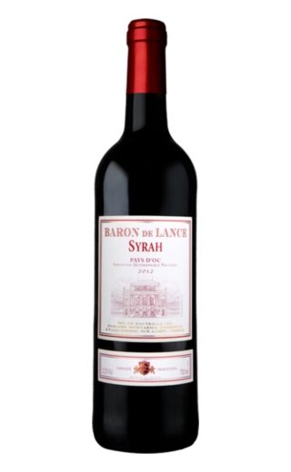 Барон де Ланс Сира 2012 0.75 л фото вино Baron de Lance Syrah Vin de Pays d'Oc 2012 0,75 л