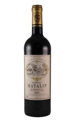 фото вино Chateau Matalin Bordeaux 2013 0,75 л