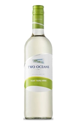 Ту Оушенз Фул&Фрути Уайт 2015 0.75 л фото вино Two Oceans Full&Fruity White 2015 0,75 л