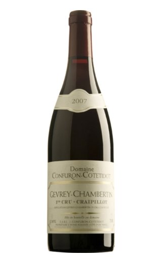 фото вино Domaine Confuron-Cotetidot Gevrey-Chambertin 1-er Cru Craipillot 2008 0,75 л