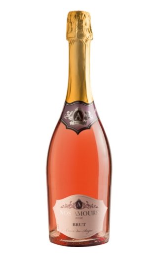 Ле Гран Ше де Франс А Ноз Амур Розе Брют 0.75 л фото игристое вино Grands Chais de France A Nos Amours Rose Brut 0,75 л