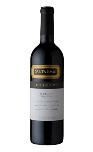 Санта Эма Резерве Мерло 2009 0.75 л фото вино Santa Ema Reserve Merlot 2009 0,75 л