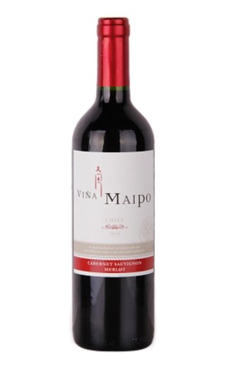 Винья Майпо Каберне Совиньон Мерло Сентрал Вэлли 2014 0.75 л фото вино Vina Maipo Cabernet Sauvignon Merlot Central Valley 2014 0,75 л