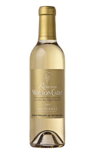 фото вино Baron Philippe de Rothschild Reserve Mouton Cadet Sauternes AOC 2012 0,75 л