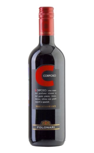 Вино Folonari Corposo Terre Siciliane IGT 2012 0,75 л