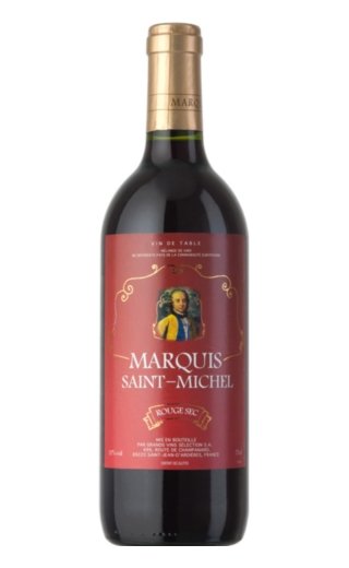 Маркиз Сент-Мишель Красное сухое 0.75 л фото вино Marquis de Saint Michel Rouge 0,75 л