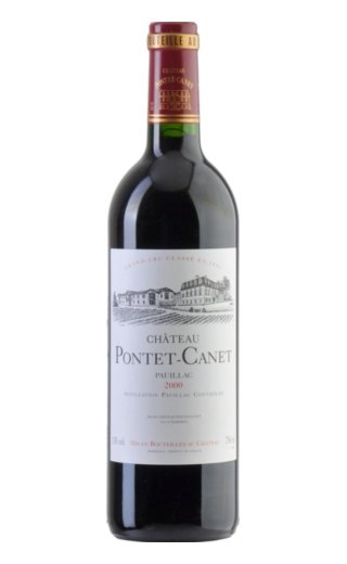 Шато Понте-Кане Гран Крю Классе 2000 0.75 л фото вино Chateau Pontet-Canet Grand Cru Classe 2000 0,75 л