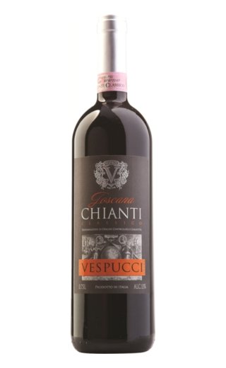 Веспуччи Кьянти Классико 0.75 л фото вино Vespucci Chianti Classico 0,75 л