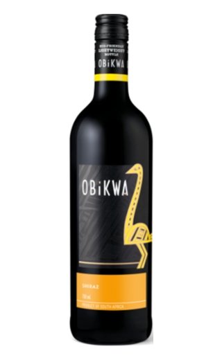 Обиква Шираз 0.75 л фото вино Obikwa Shiraz 0,75 л