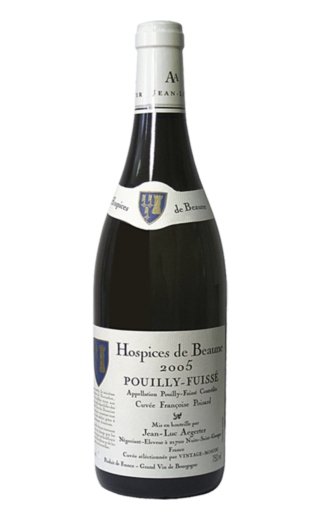 Вино Aegerter Pouilly-Fuisse Hospices de Beaune Cuvee Francoise Poisard 2011 0,75 л
