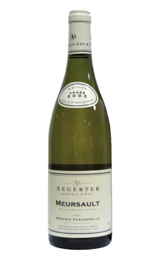 Вино J.-L. Aegerter Reserve Personelle Meursault AOC 2004 0,75 л
