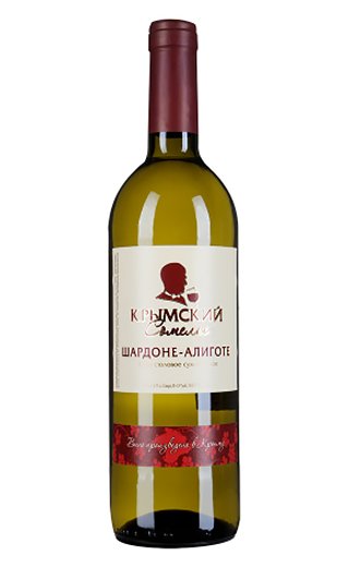 фото вино Крымский Сомелье Шардоне-Алиготе 0,75 л