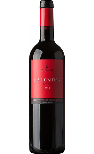 Бодегас Очоа Календас Робле 2012 0.75 л фото вино Bodegas Ochoa Calendas Roble 2012 0,75 л