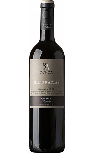 Бодегас Очоа Очо А Миль Грасиас Крианса 2008 0.75 л фото вино Bodegas Ochoa 8A Mil Gracias Crianza 2008 0,75 л
