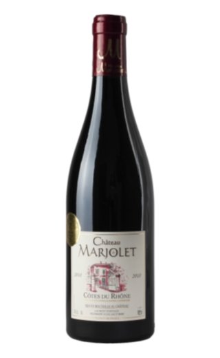 Вино Chateau de Marjolet Cotes du Rhone Rouge 2016 0,75 л