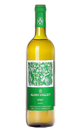 Альма Валлей Белое 2015 0.75 л фото вино Alma Valley White 2015 0,75 л