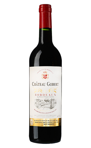 Шато Гобер Бордо 2016 0.75 л фото вино Chateau Gobert Bordeaux 2016 0,75 л