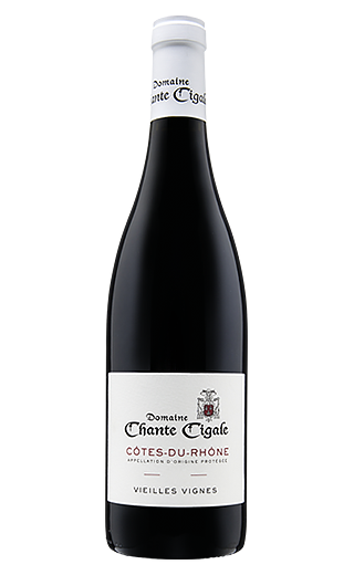 Домен Шант Сигаль Кот дю Рон Вьей Винь 2014 0.75 л фото вино Domaine Chante Cigale Cotes du Rhone Vieilles Vignes 2014 0,75 л