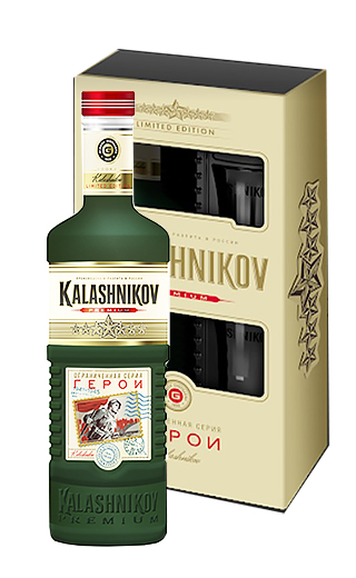 Водка Калашников Герои Премиум 0,5 л