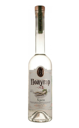 фото водка Polugar №5 Horseradish 1,5 л