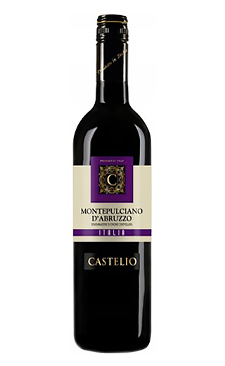 фото вино Castelio Montepulciano d’Abruzzo 0,75 л