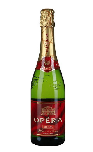 Опера Блан де Блан Полусладкое 0.75 л фото игристое вино Opera Blanc de Blancs Doux 0,75 л