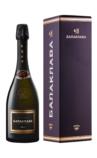 Балаклава Брют Резерв 0.75 л фото игристое вино Balaklava Brut Reserve 0,75 л