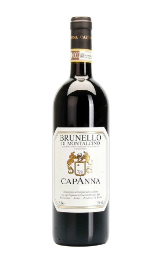 Вино Capanna Brunello di Montalcino 2012 0,75 л