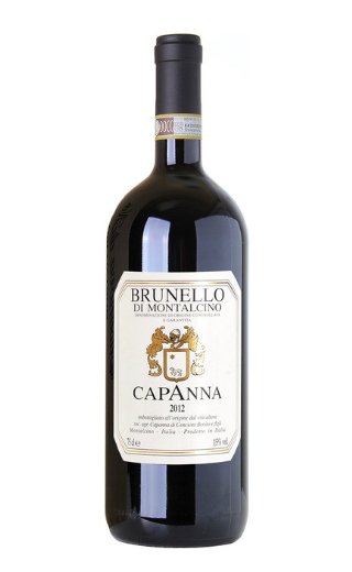 Вино Capanna Brunello di Montalcino 2012 1,5 л