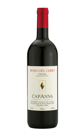 Капанна Россо дель Черро 2016 0.75 л фото вино Capanna Rosso del Cerro 2016 0,75 л