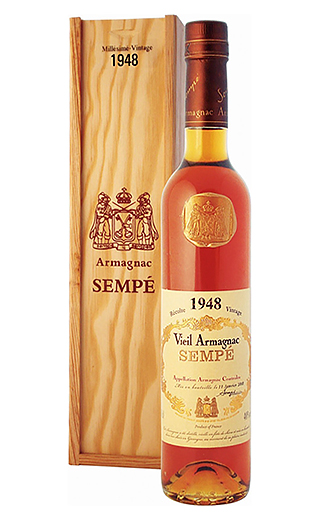 Семпе Миллезим 1948 0.7 л фото арманьяк Sempe Millesimes 1948 0,7 л
